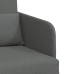 Sofá Cama de Piso  2-en-1 Gris Oscuro 65x80x83 cm Tela