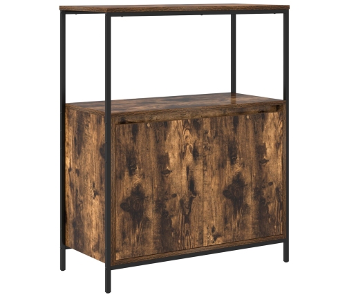Conjunto de Muebles de Baño de 5 Piezas  en Roble Ahumado de Madera Derivada