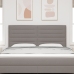 cabecero  Diseño Lines Taupe 180 cm Tela
