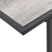 Mesa de Jardín  Gris 100x55x70 cm DPC y Acero