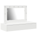 Mesa de Tocador Colgante  con Luces LED Blanca