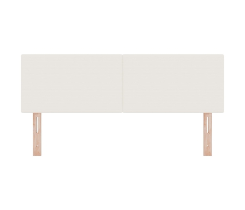 Cabecera  Diseño Sencillo Crema 160 cm Tela de Terciopelo