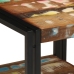 Mesa de Café Multicolor 40x50x38 cm Madera Maciza Recuperada