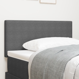 Cabecero de  Diseño Sencillo Gris Claro 80 cm Tela de Pana