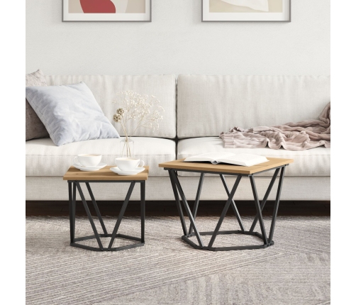 Mesa de Café  roble hierro PB