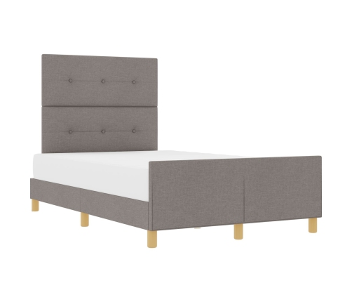 Cama  Taupe 120x200 cm Tela