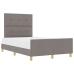 Cama  Taupe 120x200 cm Tela