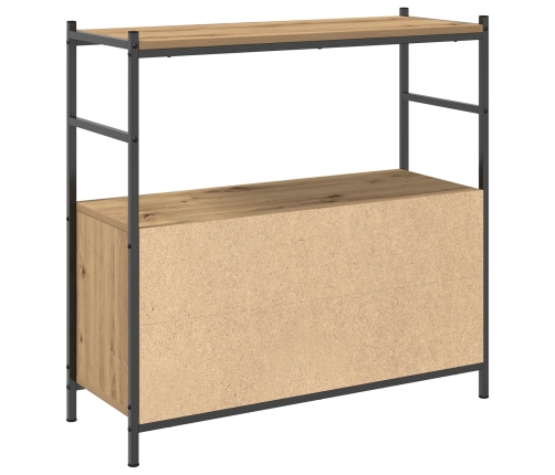 Cabinet de libros  Artisian Roble 80x30x78,5 cm Madera Elaborada