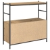 Cabinet de libros  Artisian Roble 80x30x78,5 cm Madera Elaborada