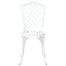 Juego de 3 Blanco Aluminio Fundido 150 x 90 x 72 cm