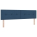 Cabezal  Botonera Azul 180 cm Tela