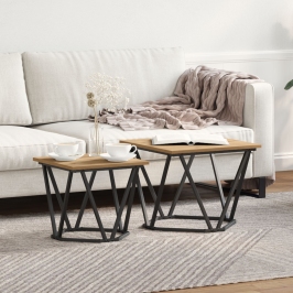 Mesa de Café  roble hierro PB