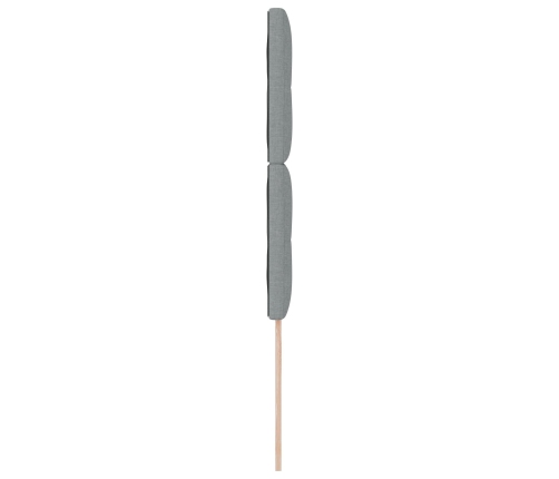 Cabecero Acolchado  Gris Claro 80 cm Tela