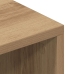 Gabinete de TV  Roble Artesanal 69.5x30x50 cm Madera Elaborada