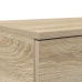 Mesa de Noche Roble Sonoma Madera Elaborada 150 x 36.5 x 16.5 cm