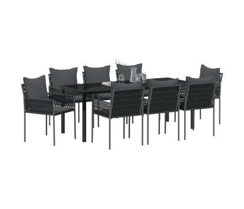 Set de 5 Negro, Gris Oscuro