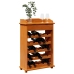 Expositor de Vino 90x60x30 cm Madera Maciza de Pino