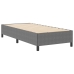 Estructura de cama  Gris Claro 90x200 cm Tela de corduroy