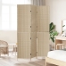 Separadores de Habitaciones Beige Madera Grande Plegable