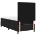 Cama con Somier Negra 90x200 cm Tela