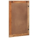 Espejo de baño  50x70x3 cm de madera maciza de acacia