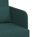 Sofá Cama de Suelo  2-en-1 Verde Oscuro 65x80x83 cm Tela