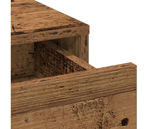 Alto Armario Madera Vieja 40x41x135 cm