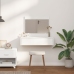 Mesa de tocador colgante  Blanca 83x40x70 cm