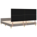 Cama de Tela Taupe  200x200 cm