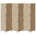 Separadores de habitación  Beige Madera Grande Plegable