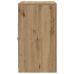 Sideboard  con luces LED Roble Artisan 60,5x37x67 cm