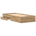Estructura de Cama  Artisan Roble 90x190 cm Madera Elaborada