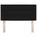 Cabecera LED Diseño de Líneas Negra 80 cm Tela