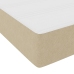 Cama con Base Spring  con Colchón Verde Claro Gris Super King Tela de Corduroy