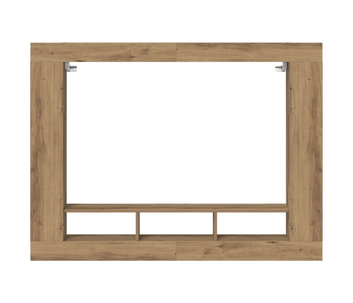 Cabinet de TV Wall-Mounted de  en Roble Artesanal 152x22x113 cm