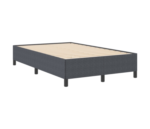 Cama  Gris Oscuro 120x200 cm Tela de Corduroy