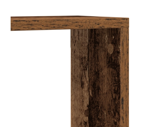 Estanterías de pared  4 pcs Madera antigua 80x15x26 cm Madera trabajada