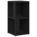 Gabinete Esquinero  Negro Roble 33x33x67 cm Madera Elaborada