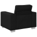 Sillón  Negro 59 cm Tela