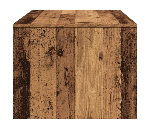 Mesa de café de madera vieja 102x55x43,5 cm de madera de ingeniería