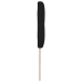 Cabecera LED acolchada negra 90 cm tela