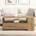 Mesa de Café  - Roble Artesanal - 102x55x43.5 cm - Hecha de Madera Elaborada