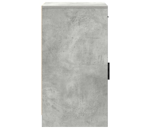 Mueble de Entrada Gris Concreto 40x41x75 cm Madera Elaborada