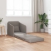 Sofá cama  2 en 1 Taupe 65x80x83 cm Tela