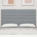 cabecero  Diseño Lines Gris Claro 140 cm Tela