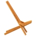 Sillas de jardín plegables  2 pcs de madera maciza de acacia