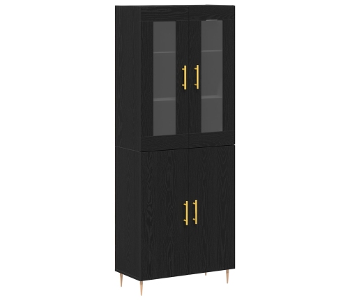 Alto Roble Negro 69.5x34x180 cm Madera Ingeniería