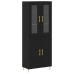 Alto Roble Negro 69.5x34x180 cm Madera Ingeniería