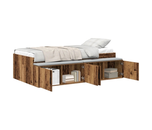 Cama  Madera Vieja 80x200 cm