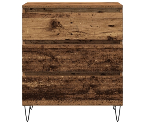 Aparador con Cajones de Madera Vieja 60x35x70 cm Madera Ingenierizada